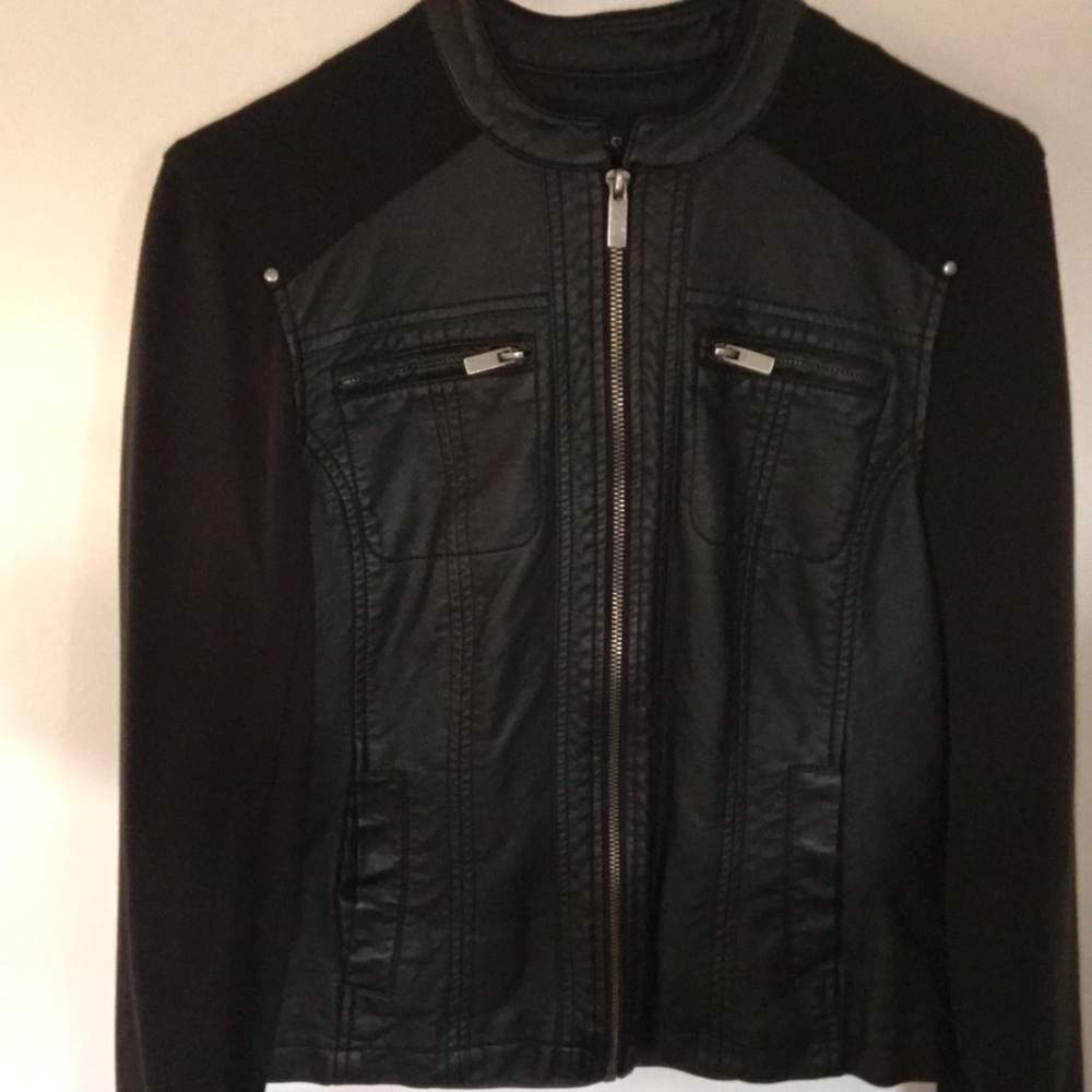 Leather jacket
